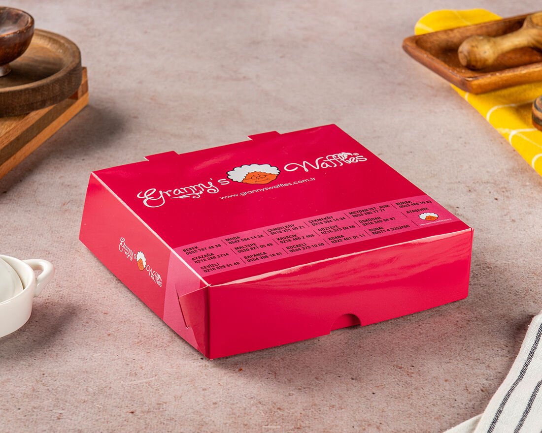 WAFFLE TABAK KUTU (250 adet)