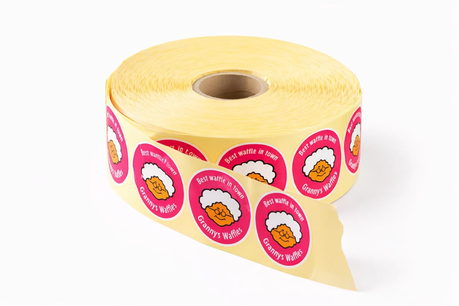 WAFFLE LOGO ETİKET (2000 adet)