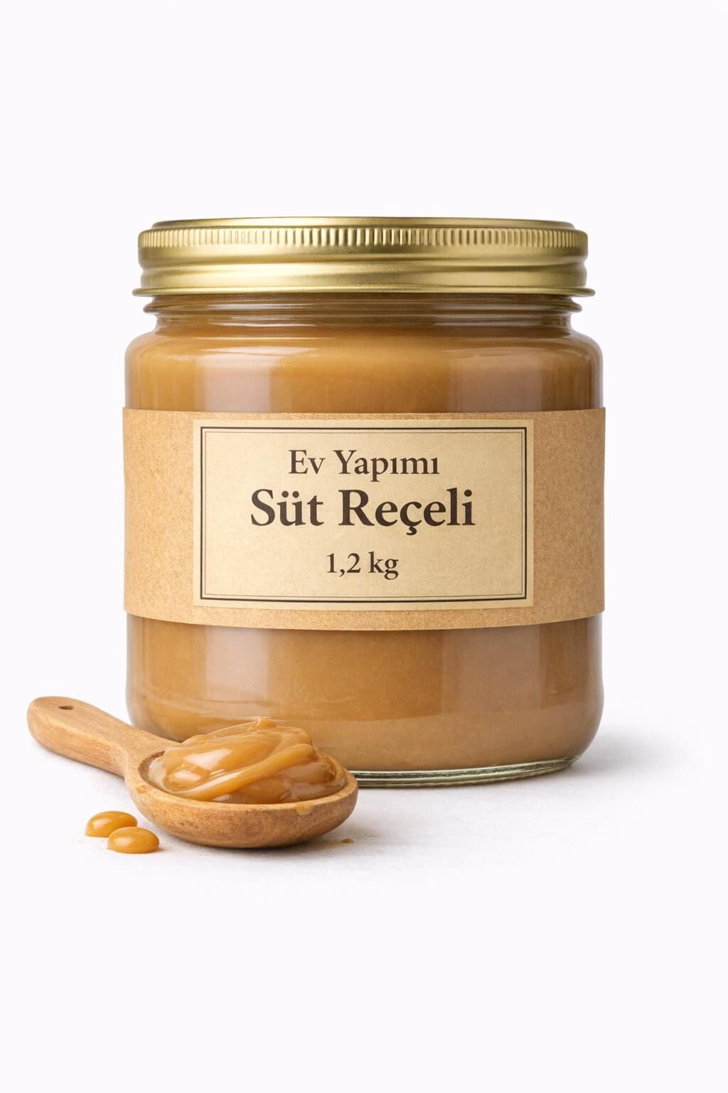 Ev Yapımı Süt Reçeli (1,2 Kg)