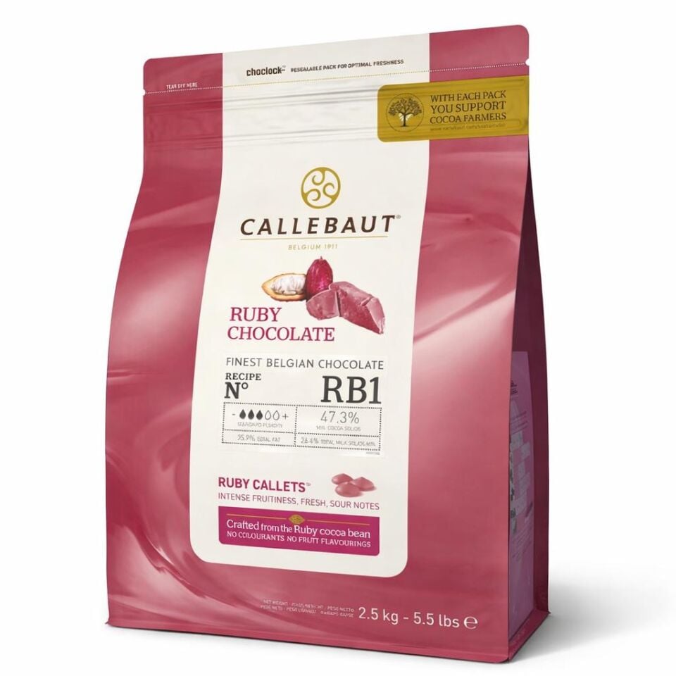 RUBY BELÇİKA ÇİKOLATASI 2.5 KG